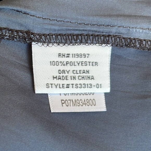 No.051 Lucky Brand Midnight Blue Long Sleeve Top - Picture 7 of 7